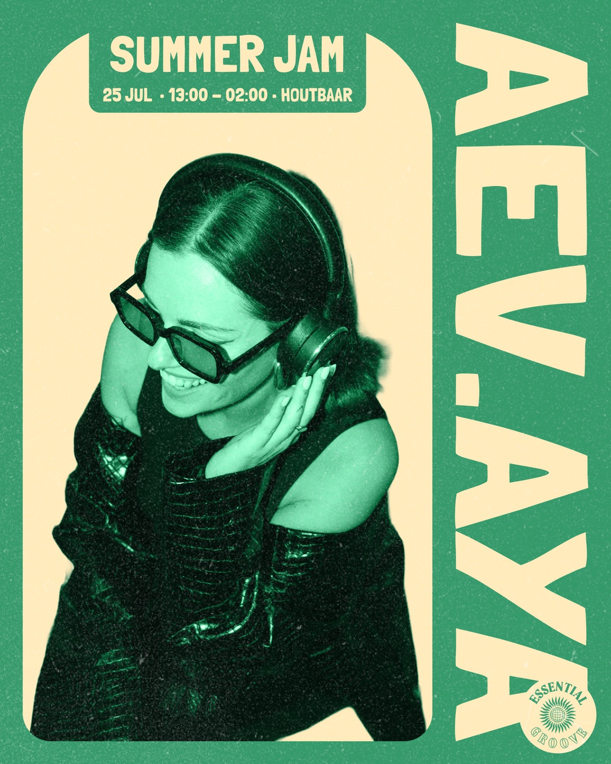 Summer Jam artist card for AEV.AYA
