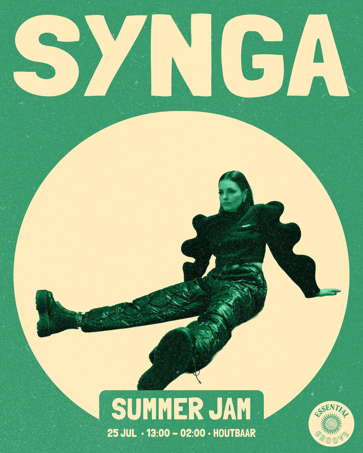 Summer Jam artist card for SYNGA