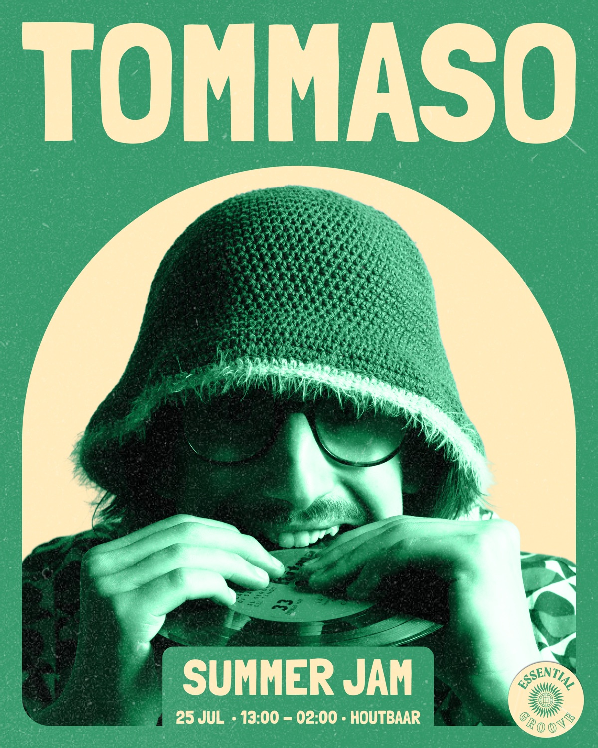 Summer Jam artist card for Tommaso